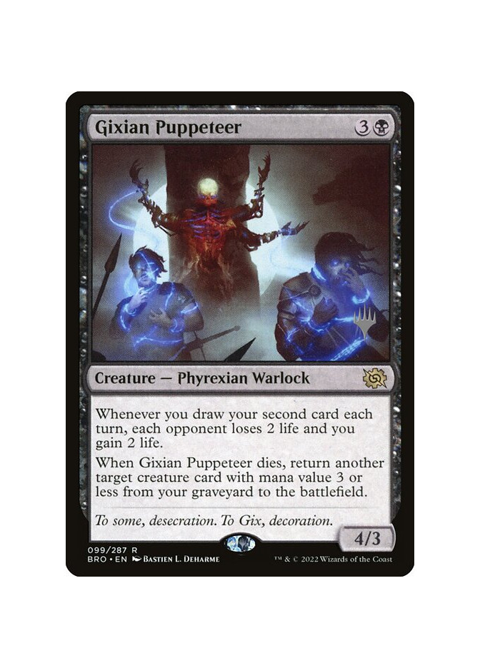 Gixian Puppeteer - Foil