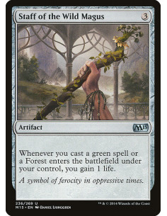 Staff of the Wild Magus - Foil