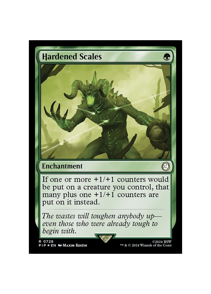 Hardened Scales - Foil