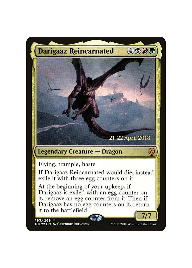 Darigaaz Reincarnated - Foil