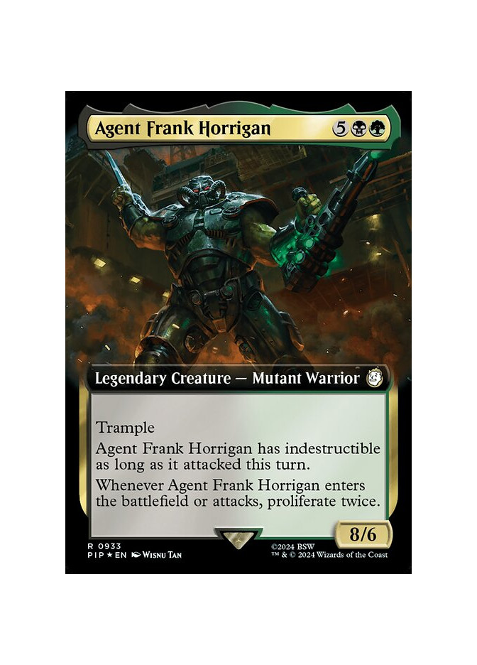 Agent Frank Horrigan - Foil