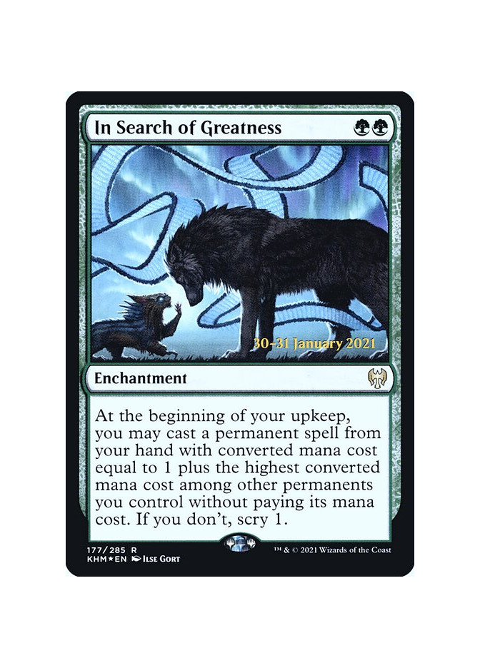 In Search of Greatness - Foil