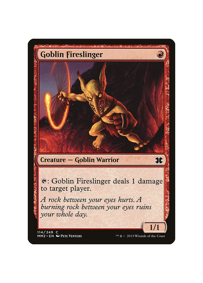 Goblin Fireslinger - Foil
