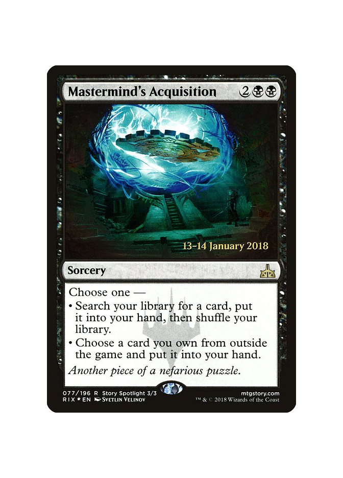 Mastermind's Acquisition - Foil