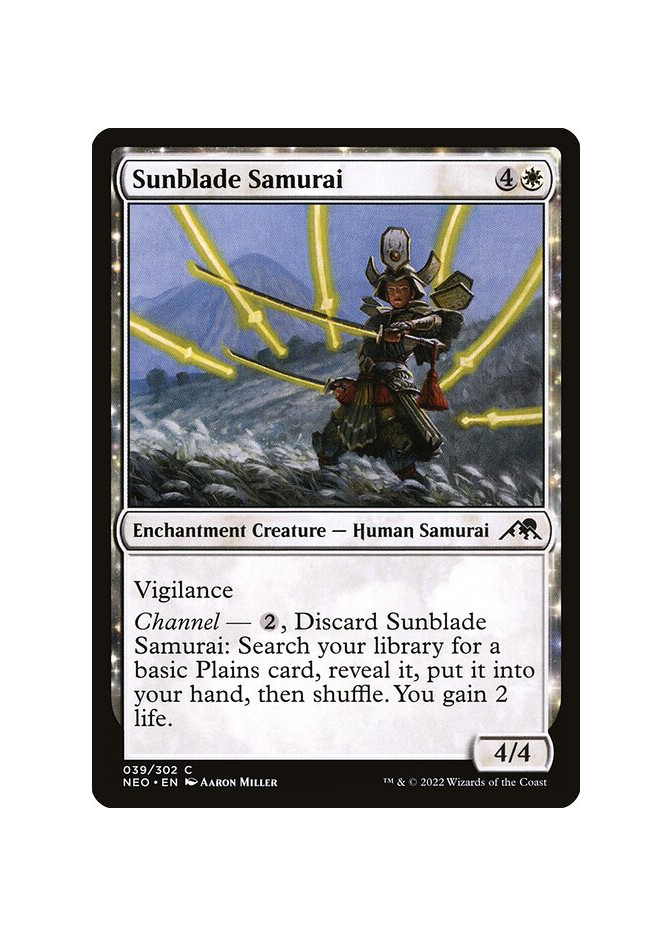 Sunblade Samurai - Foil