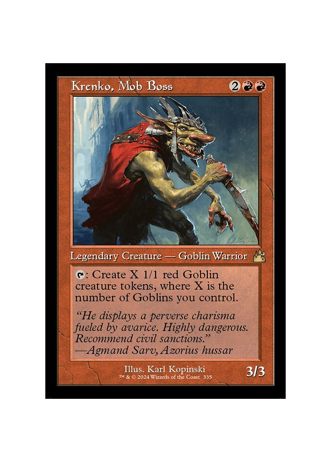 Krenko, Mob Boss - Foil