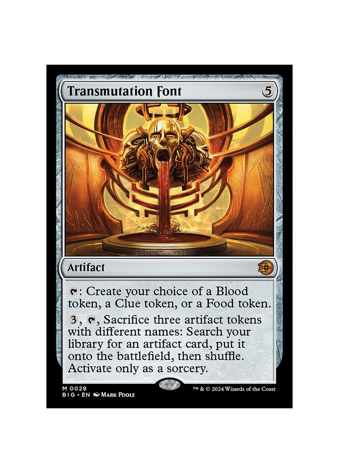 Transmutation Font - Foil