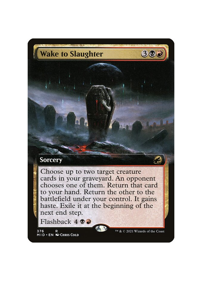 Wake to Slaughter - Foil