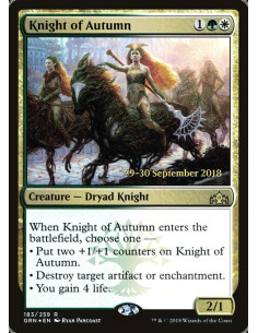 Knight of Autumn - Foil