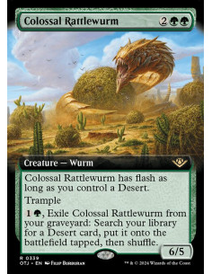 Colossal Rattlewurm - Foil