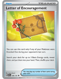 Letter of Encouragement