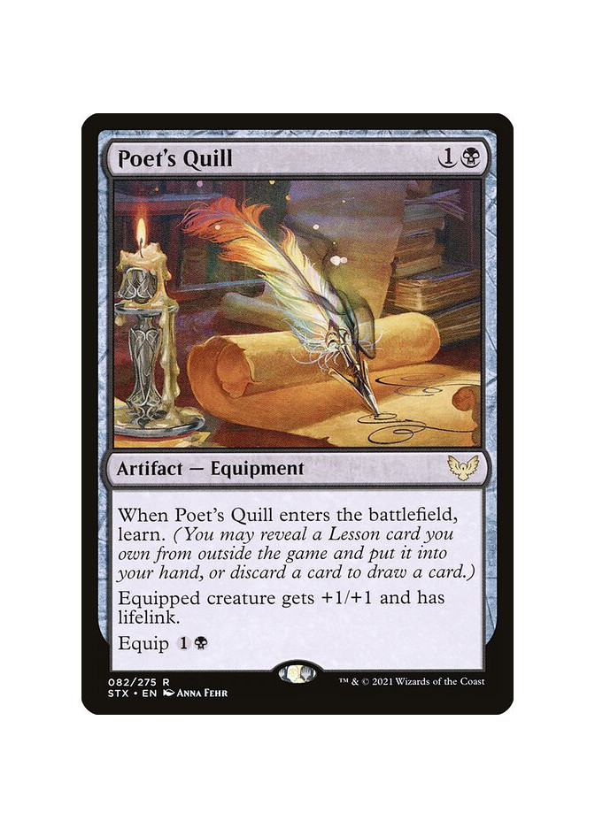 Poet's Quill - Foil