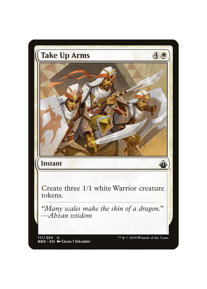 Take Up Arms - Foil