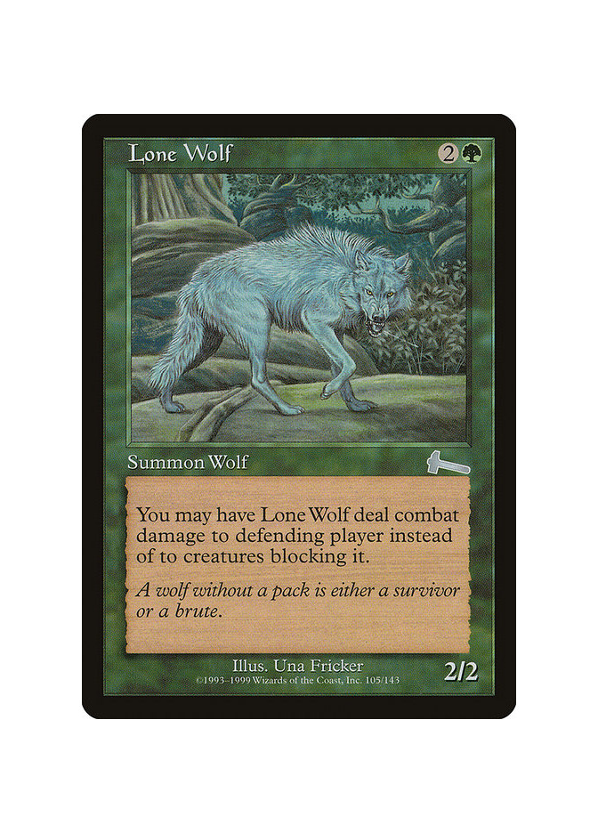 Lone Wolf - Foil