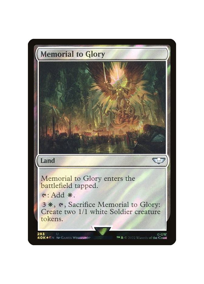 Memorial to Glory - Foil