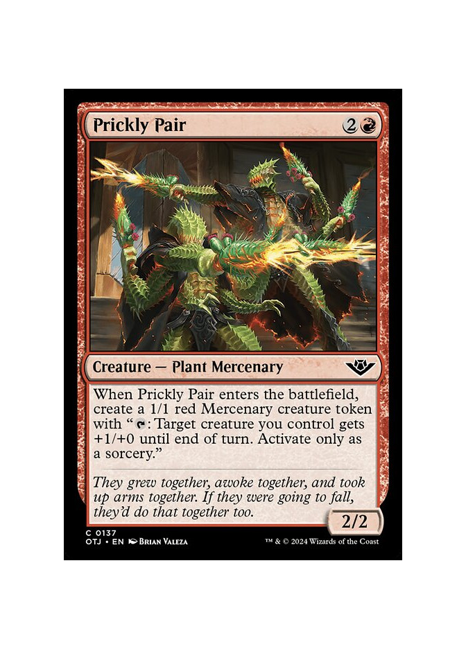 Prickly Pair - Foil