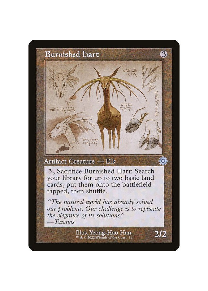 Burnished Hart - Foil