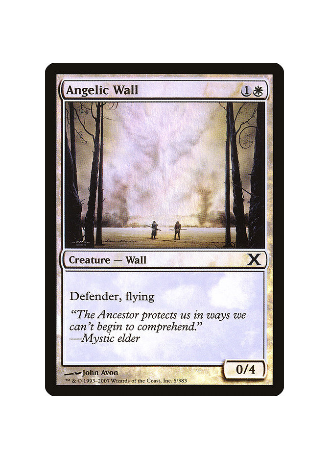 Angelic Wall - Foil