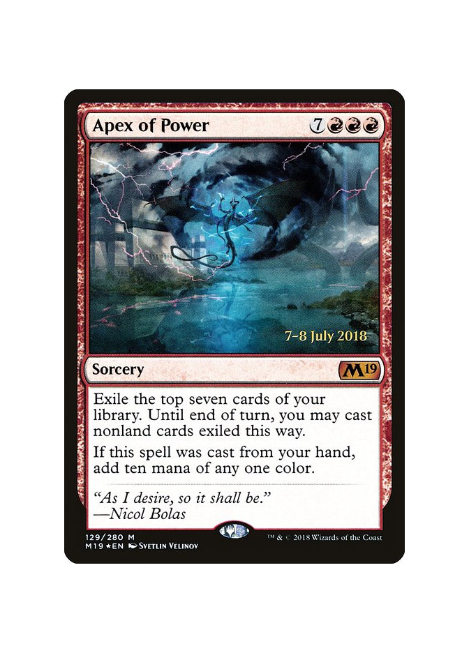 Apex of Power - Foil