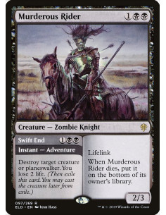 Murderous Rider // Swift End - Foil