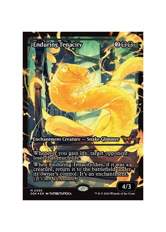 Enduring Tenacity - Foil