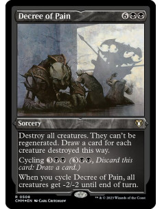 Decree of Pain - Foil