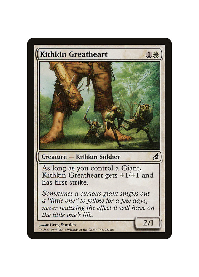 Kithkin Greatheart - Foil