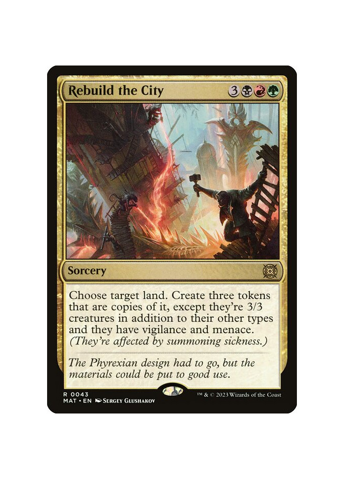 Rebuild the City
