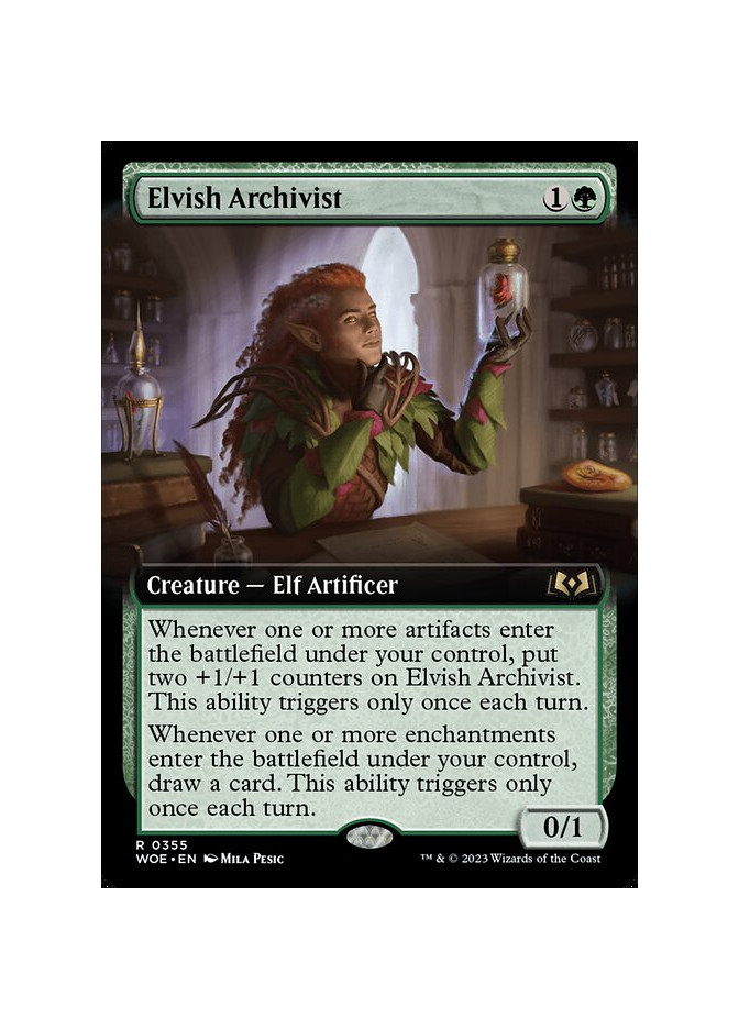 Elvish Archivist - Foil