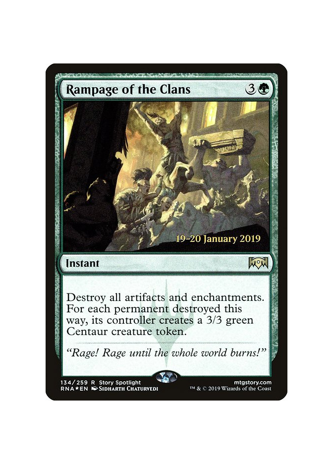 Rampage of the Clans - Foil