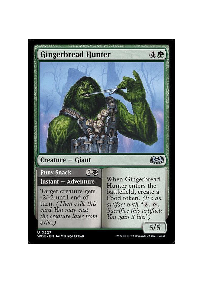 Gingerbread Hunter // Puny Snack