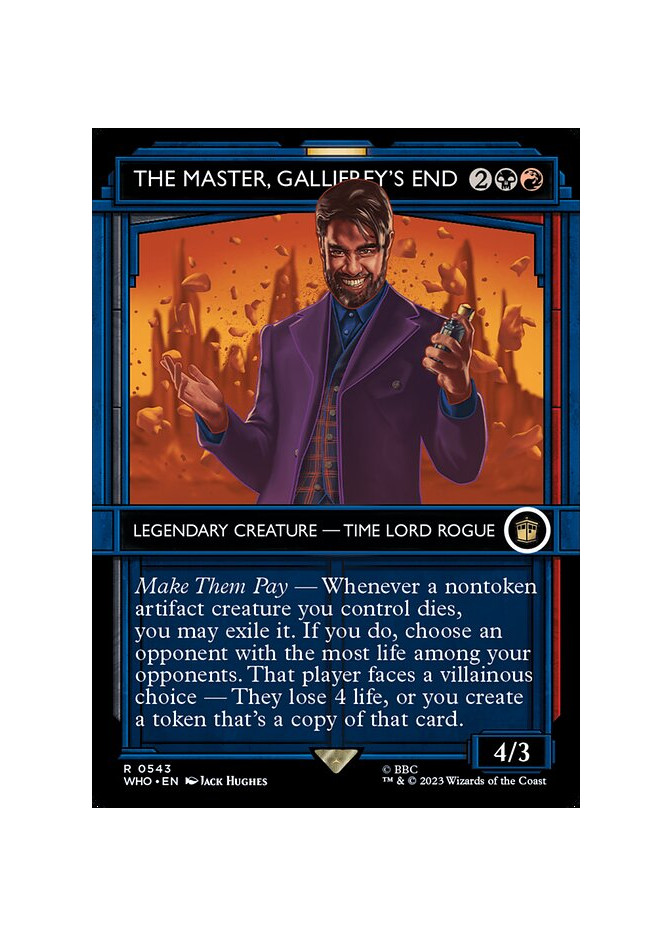 The Master, Gallifrey's End