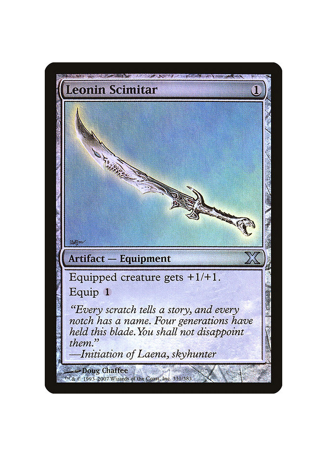 Leonin Scimitar - Foil