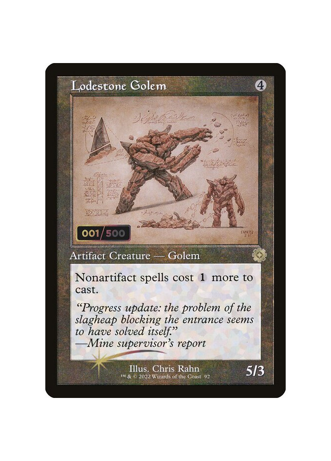 Lodestone Golem - Foil