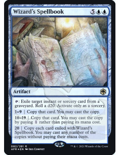 Wizard's Spellbook - Foil