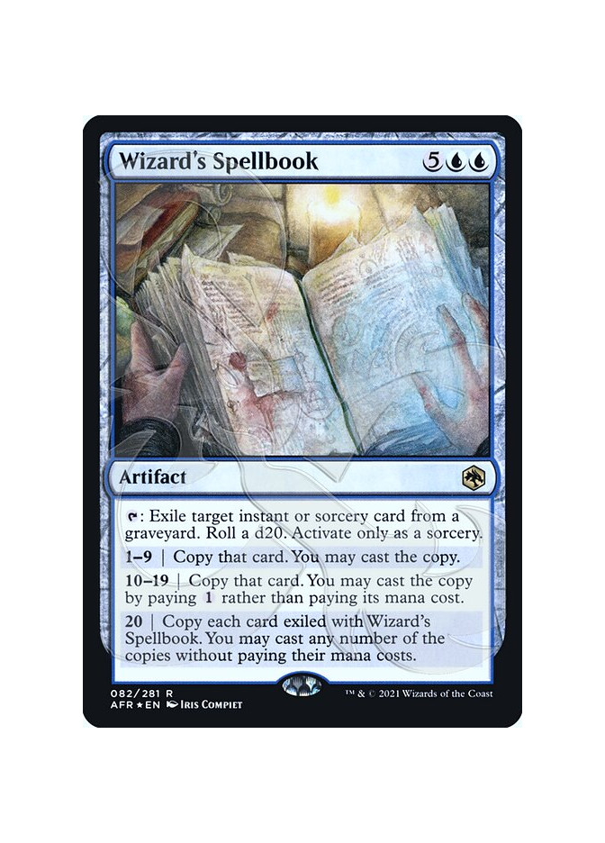 Wizard's Spellbook - Foil