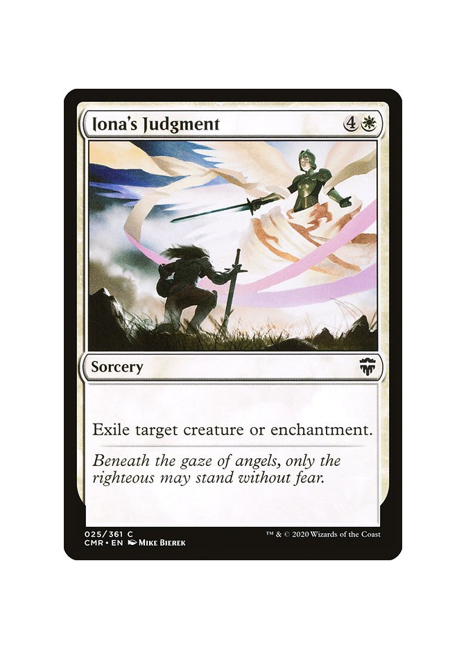 Iona's Judgment