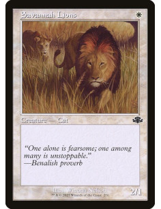 Savannah Lions - Foil