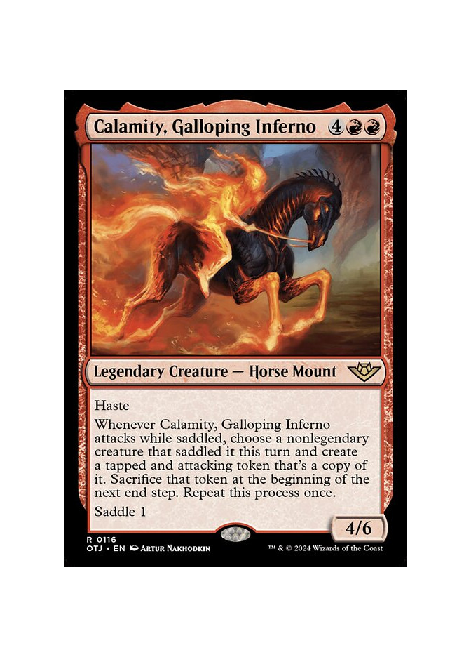 Calamity, Galloping Inferno - Foil