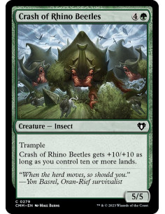 Crash of Rhino Beetles - Foil