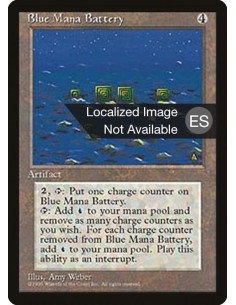 Blue Mana Battery