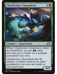 Clandestine Chameleon - Foil