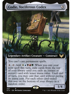 Codie, Vociferous Codex