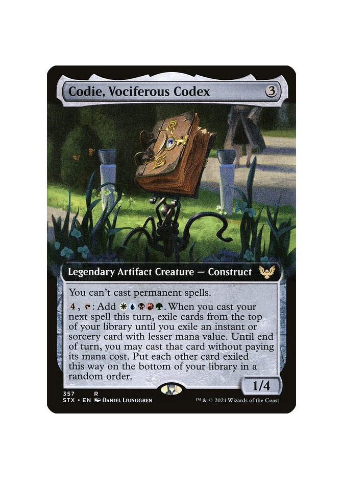 Codie, Vociferous Codex - Foil