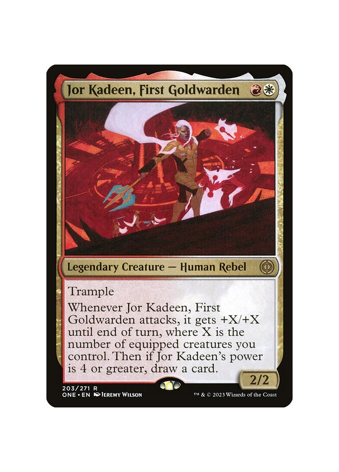 Jor Kadeen, First Goldwarden - Foil