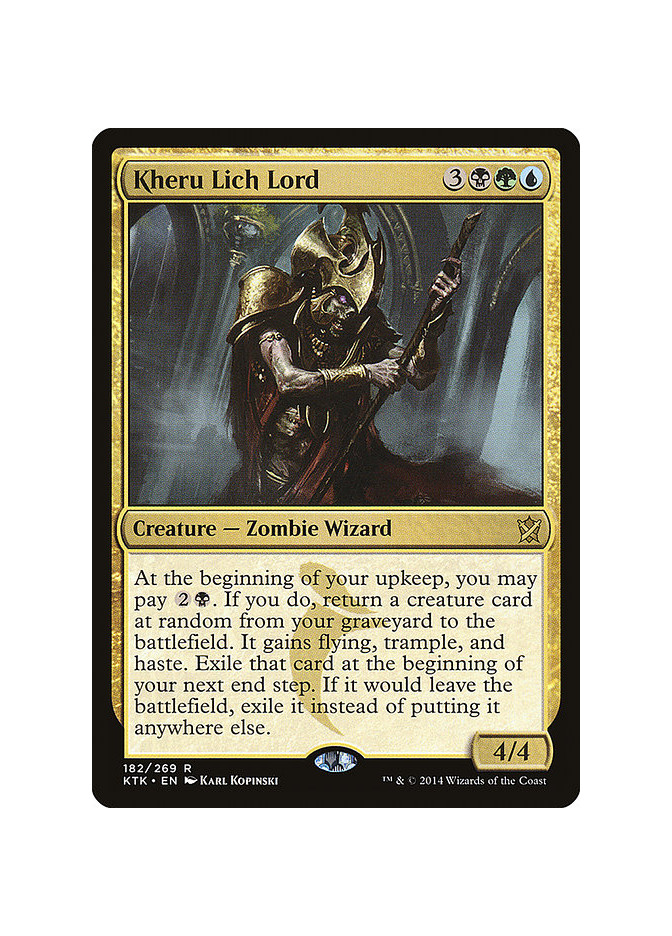 Kheru Lich Lord - Foil