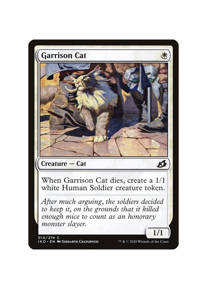 Garrison Cat - Foil