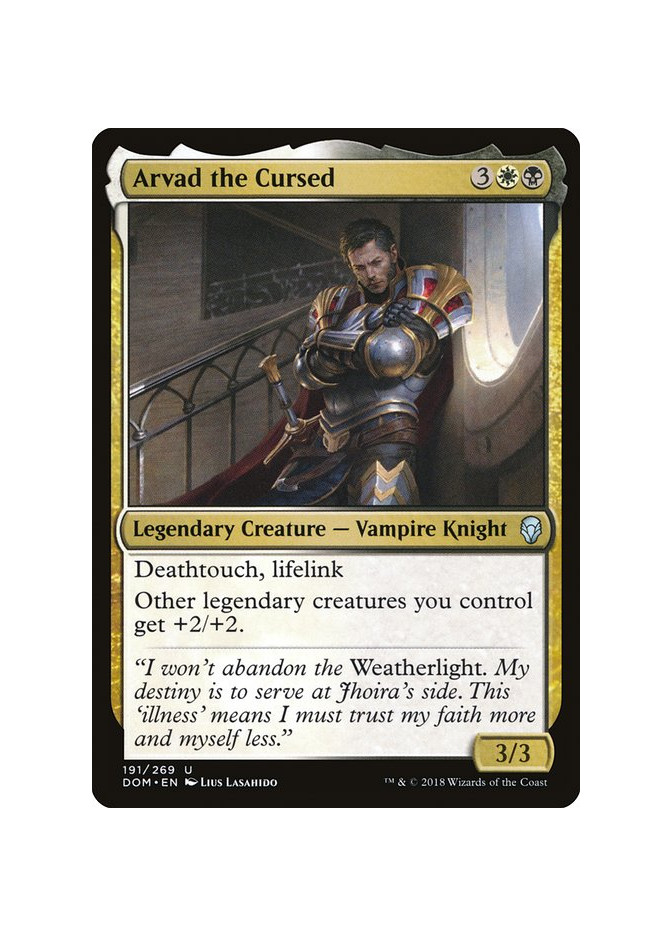 Arvad the Cursed - Foil