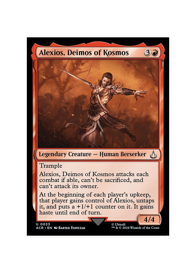 Alexios, Deimos of Kosmos