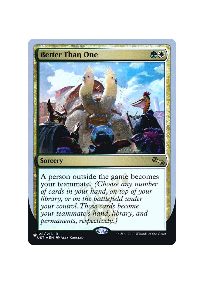 Better Than One - Foil